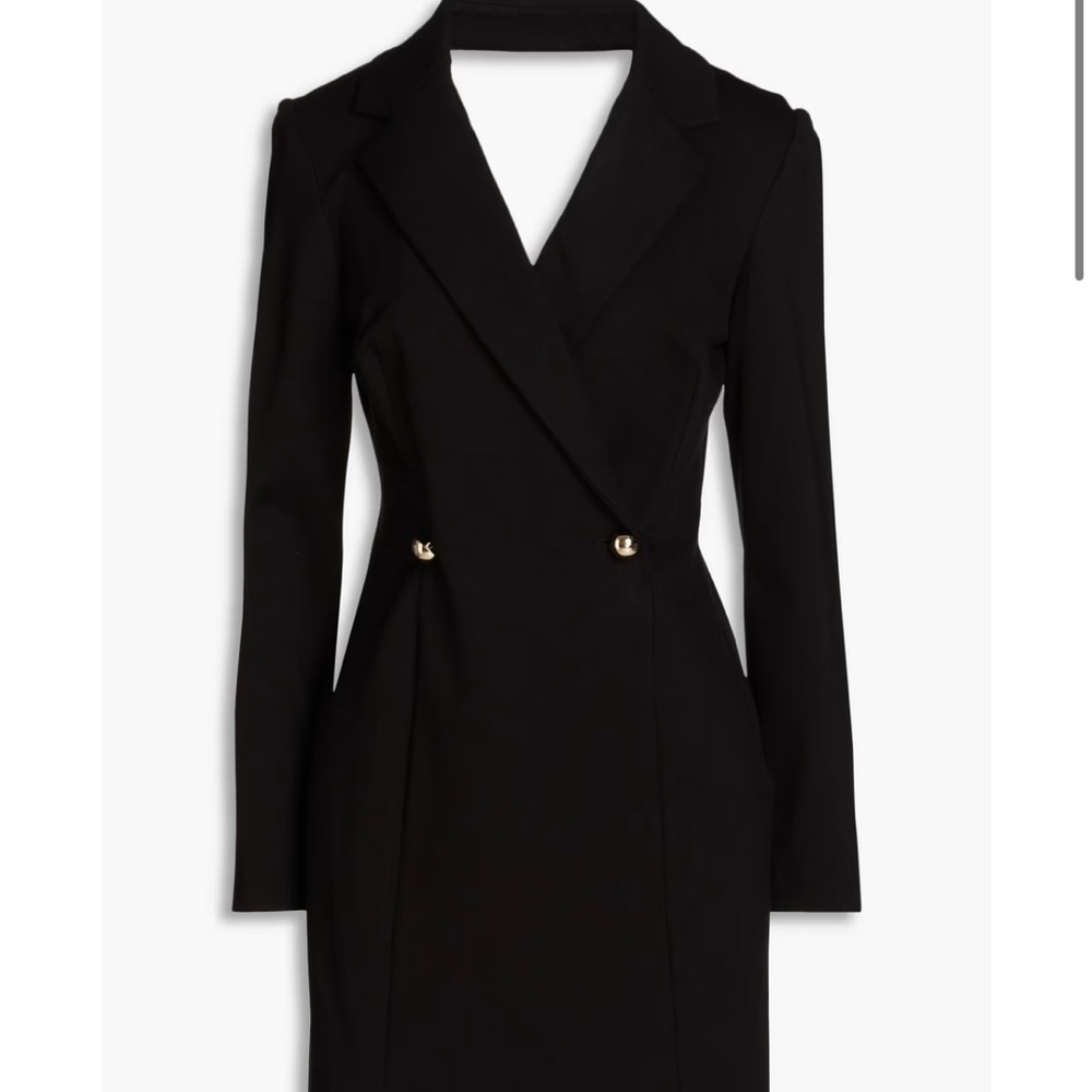 NEW SANDRO Elegant Black Women's Blazer Coat